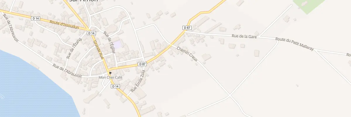 Plan du 30 Rte de Saint Florent à Mareuil-sur-Arnon