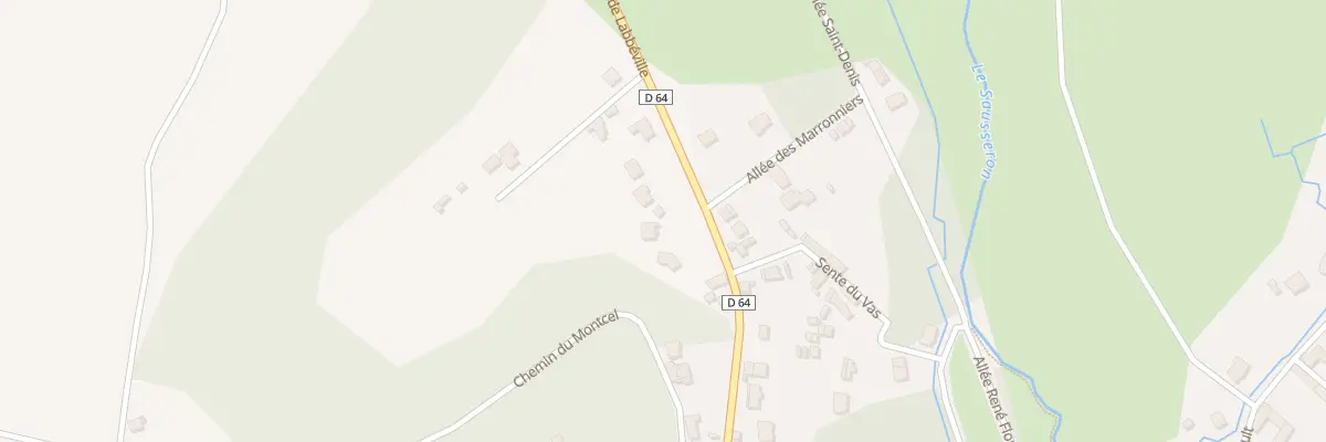 Plan du 49 Rue de Labbeville à Nesles-la-Vallée
