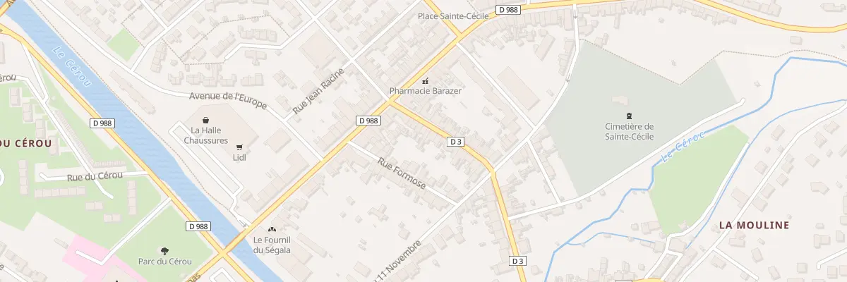 Plan du 12B Av Saint Jean à Carmaux