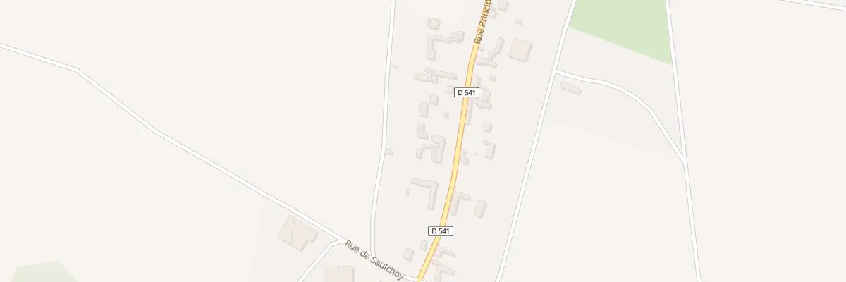 Plan du 10 Rue Principale à Doméliers