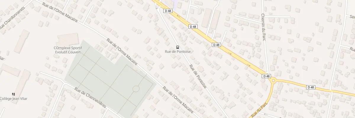 Plan du 83 Rue de Pontoise à Herblay-sur-Seine