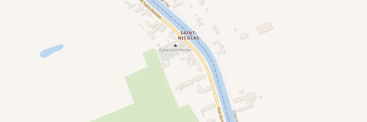 Plan du 580 Le Ham de Saint Nicolas à Sainte-Marie-Kerque