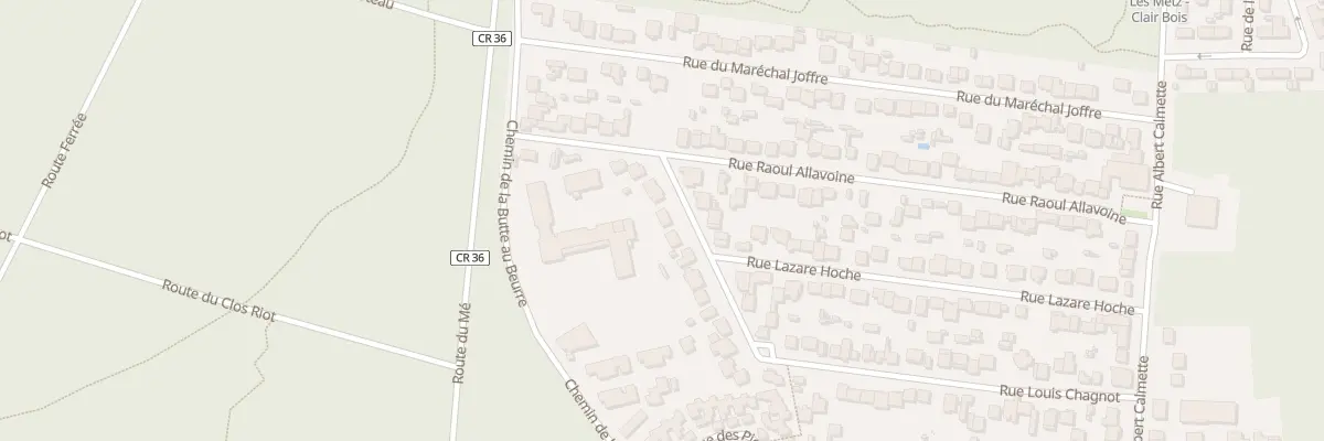 Plan du 61B Rue Louis Chagnot à Jouy-en-Josas