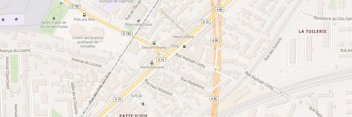 Plan du 167 Av du Général Leclerc à Viroflay