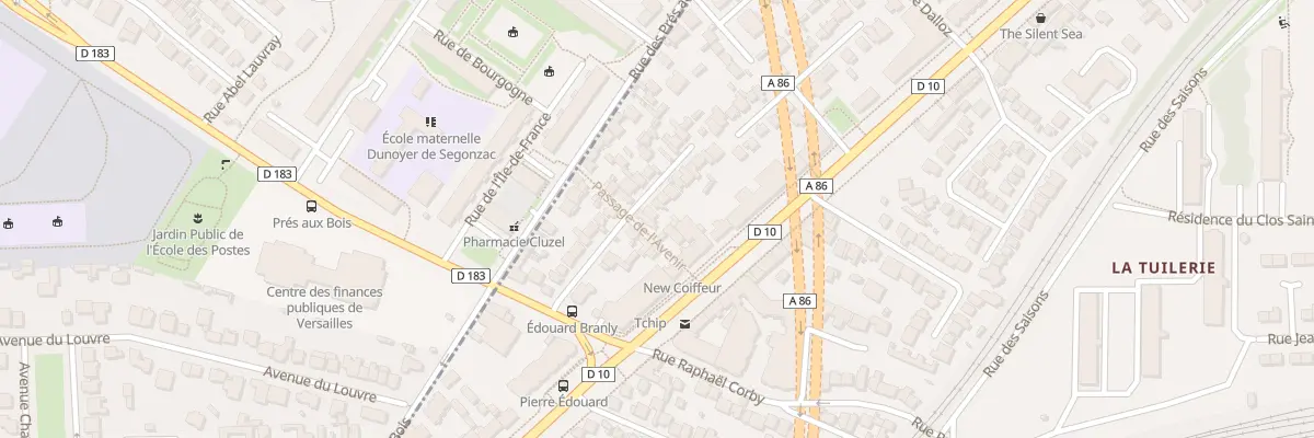 Plan du 9 Rue E Branly et E Roger à Viroflay