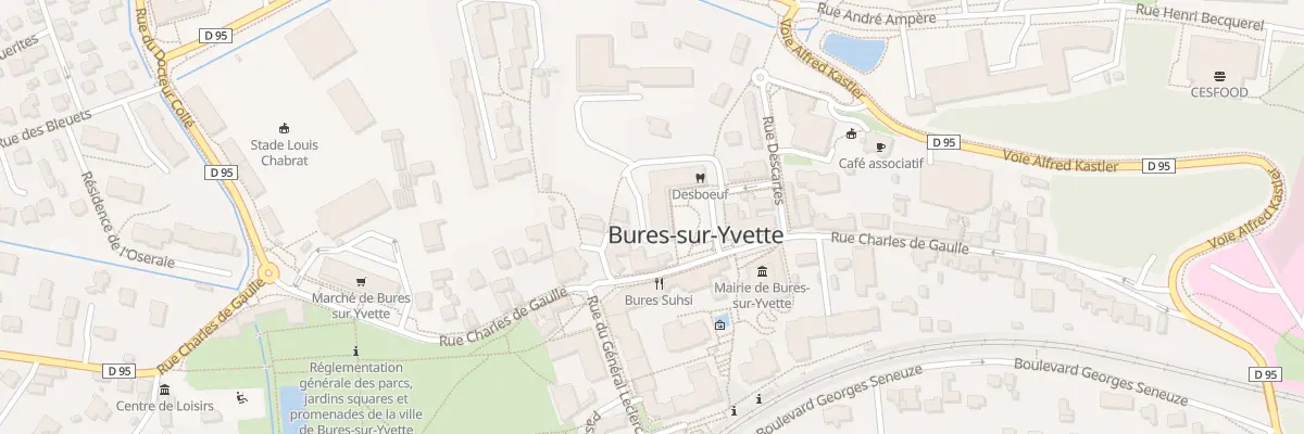 Plan du 4 Pl de la Poste à Bures-sur-Yvette