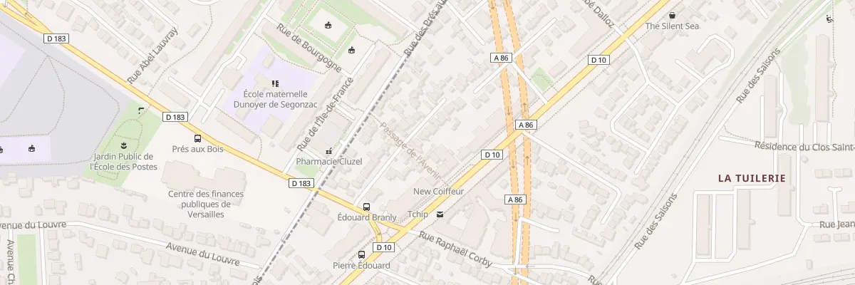 Plan du 11 Rue E Branly et E Roger à Viroflay