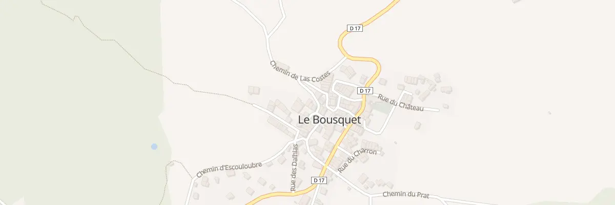 Plan du 10 Le Village au Bousquet