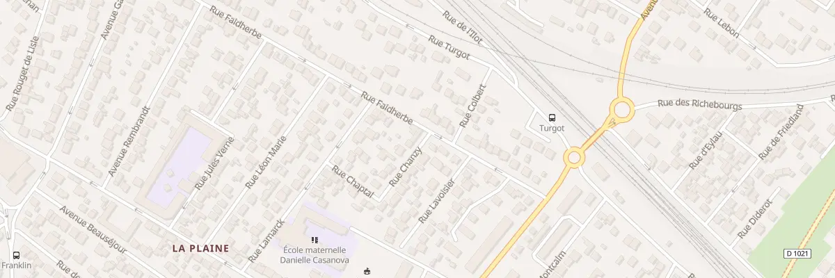 Plan du 72 Rue Faidherbe à Sartrouville