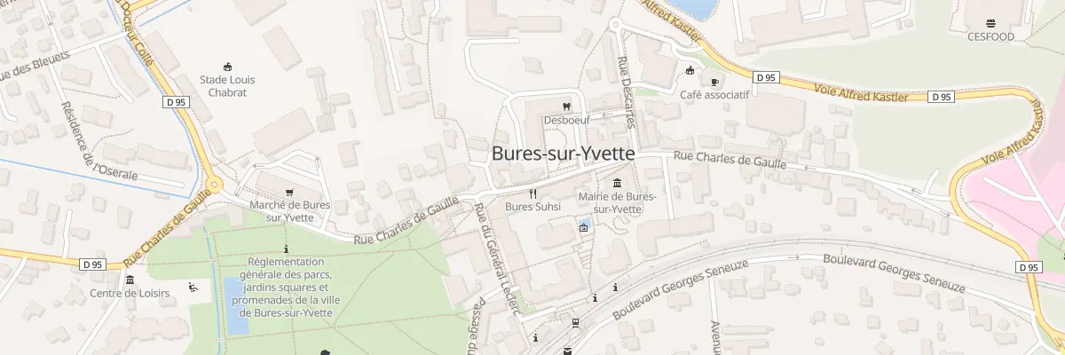 Plan du 42B Rue Charles de Gaulle à Bures-sur-Yvette
