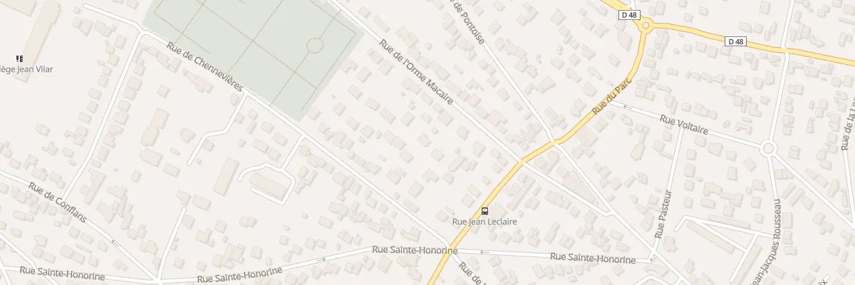 Plan du 25T Rue de l’Orme Macaire à Herblay-sur-Seine