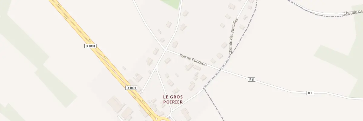 Plan du 6B Rue de Montreuil Mattencourt à Abbecourt