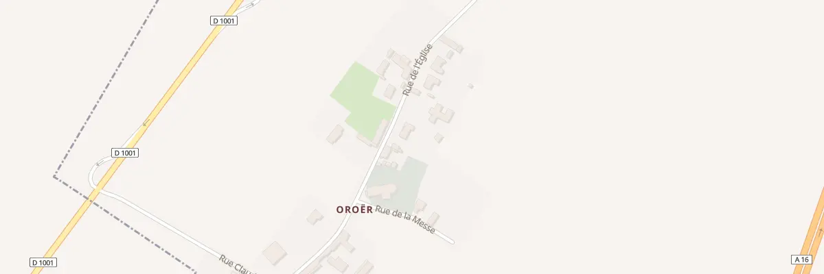 Plan du 12 Rue de l’Eglise (boursines) à Oroër