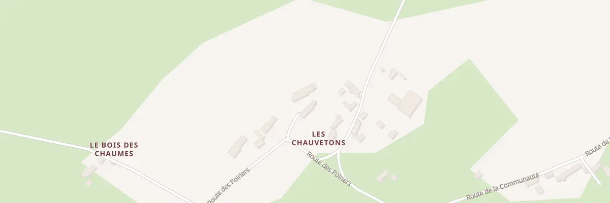 Plan du 71 Les Chauvetons à Rezay