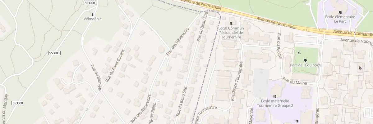 Plan du 35 Rue du Beau Site à Bures-sur-Yvette