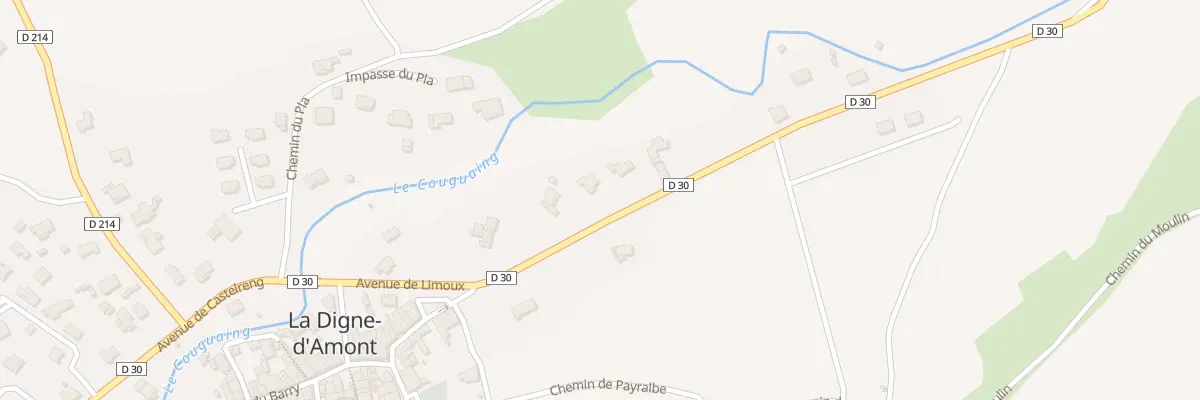Plan du 10 Av de Limoux à La Digne-d’Amont