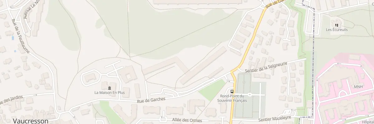 Plan du 42 Rue de Garches à Vaucresson