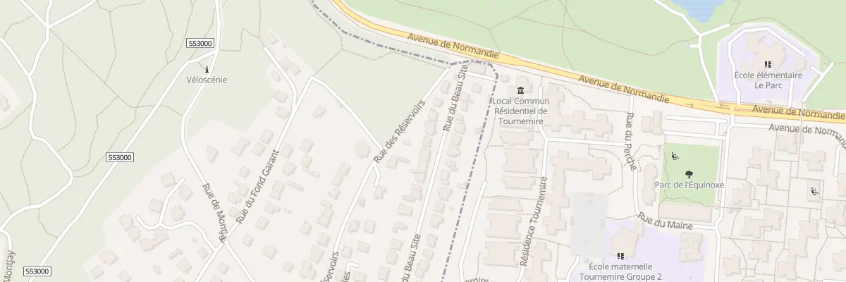 Plan du 41 Rue du Beau Site à Bures-sur-Yvette