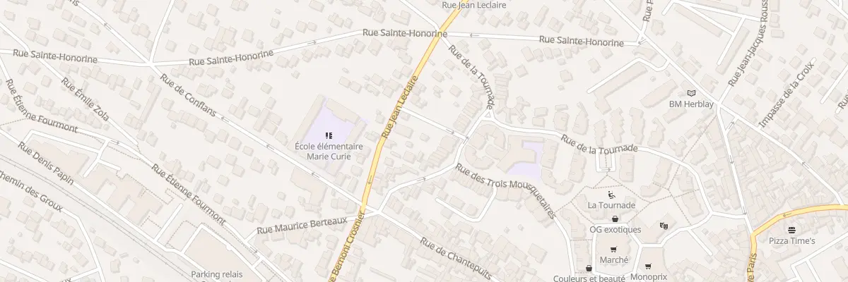 Plan du 6 Rue Jean Leclaire à Herblay-sur-Seine