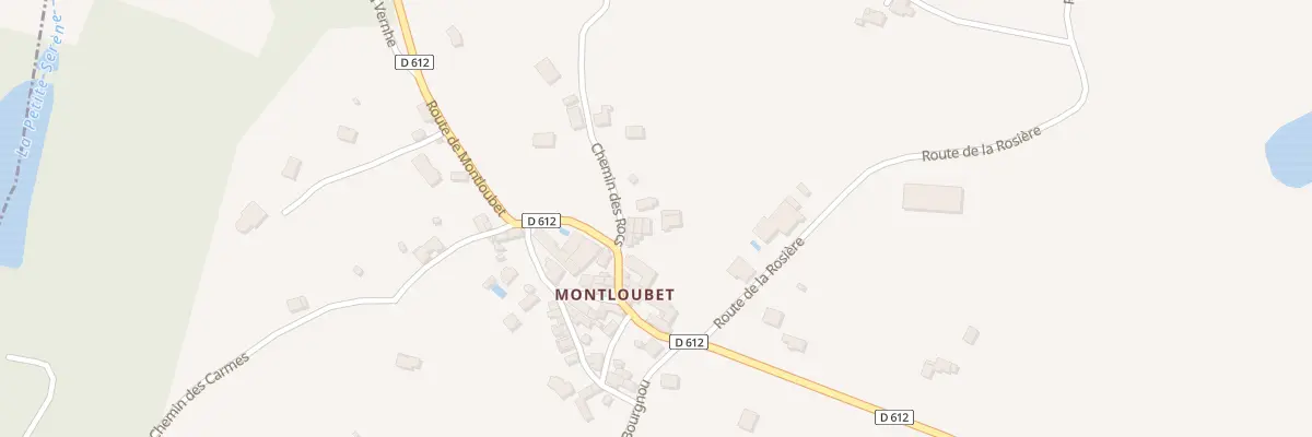 Plan du 5104 Montloubet à La Capelle-Bleys