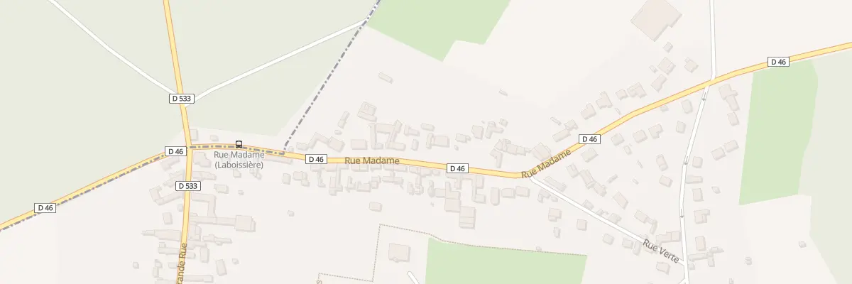 Plan du 14 Rue Madame à Laboissière-en-Thelle