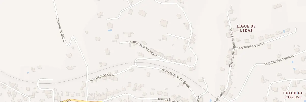 Plan du 6 Che de la Tanuque à Carmaux