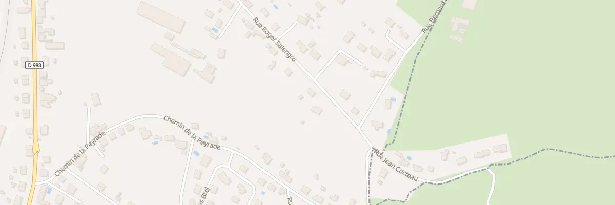 Plan du 27 Rue Roger Salengro à Blaye-les-Mines