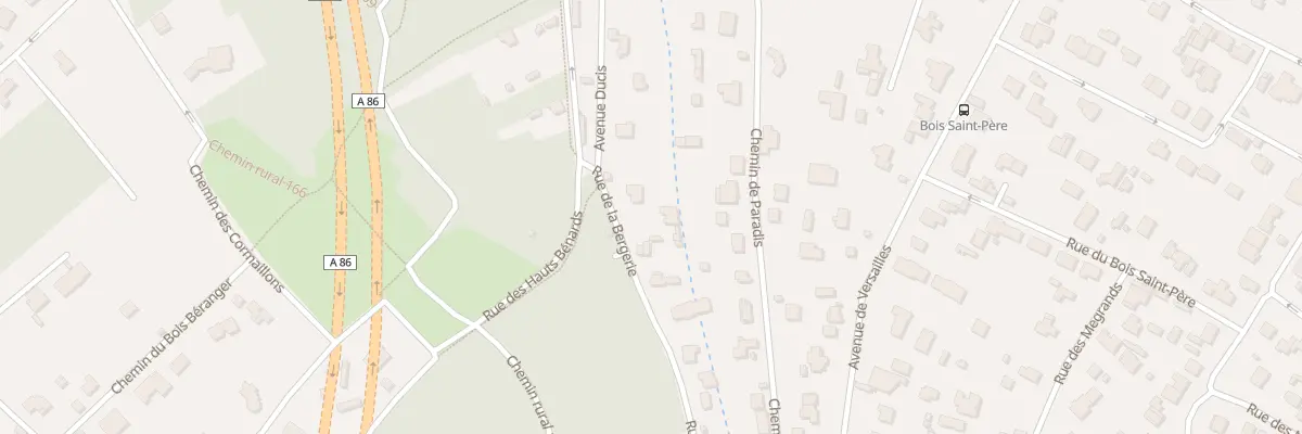 Plan du 5 Rue de la Bergerie à Rueil-Malmaison