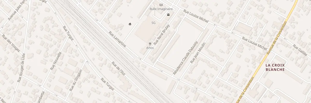 Plan du 19 Rue René Brulay à Sartrouville