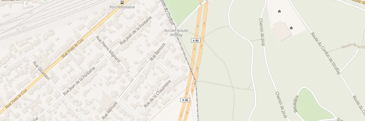Plan du 44B Rue de la Chaumière à Versailles
