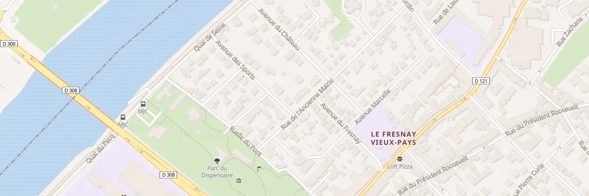 Plan du 13 Rue de l’Ancienne Mairie à Sartrouville