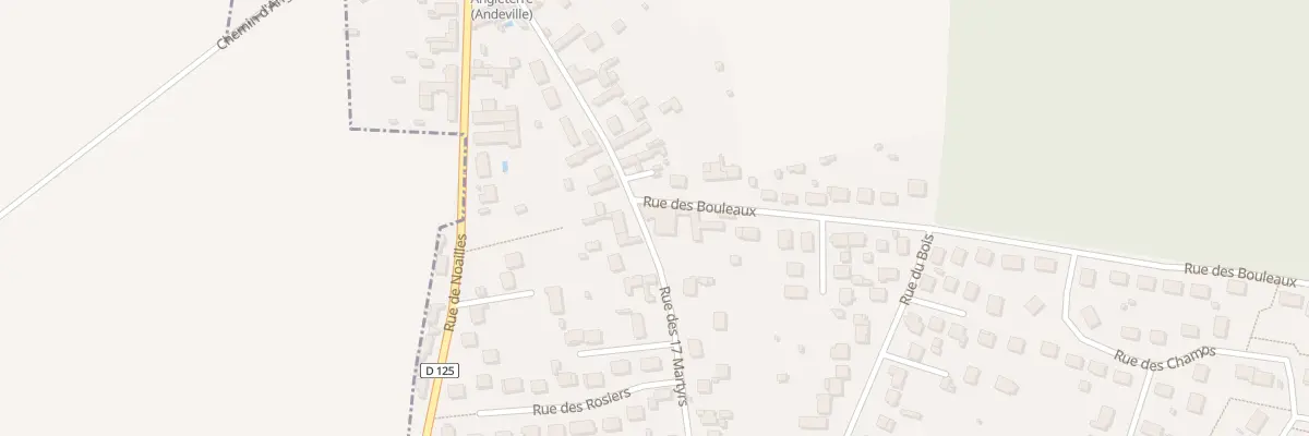 Plan du 118 Rue des 17 Martyrs à Andeville