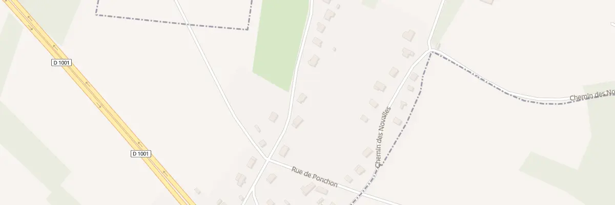 Plan du 16 Rue de Montreuil Mattencourt à Abbecourt