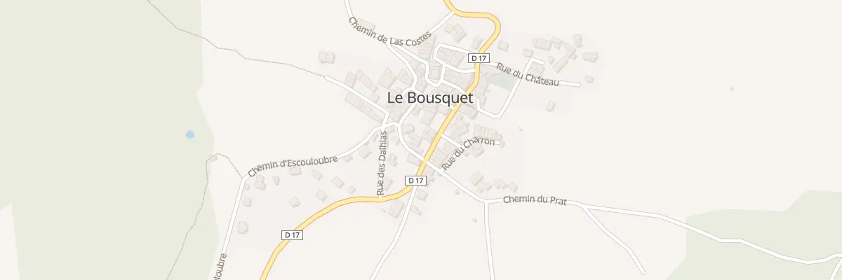 Plan du 67 Le Village au Bousquet