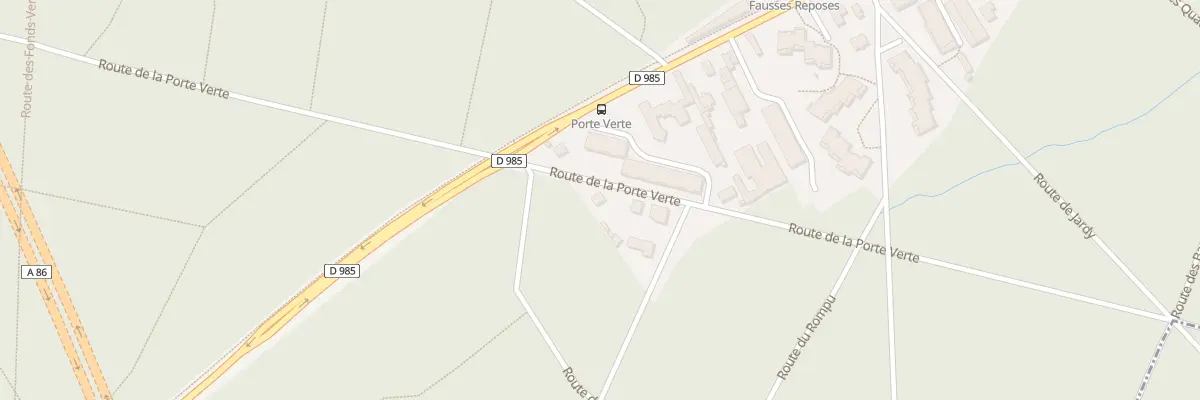 Plan du 4 Rte de la Porte Verte à Ville-d’Avray