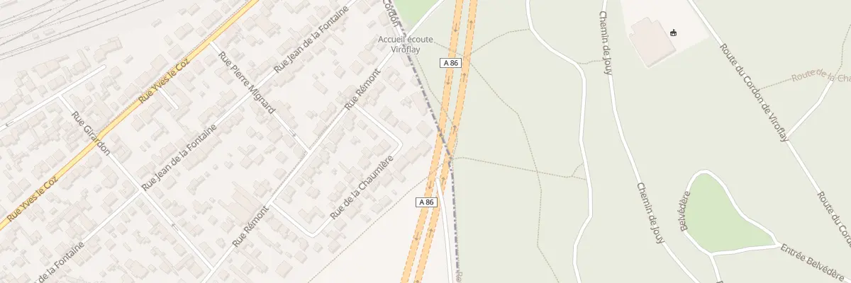 Plan du 42 Rue de la Chaumière à Versailles