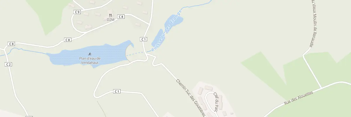 Plan du 1 Che du Suc des Gouttieres à Lapleau