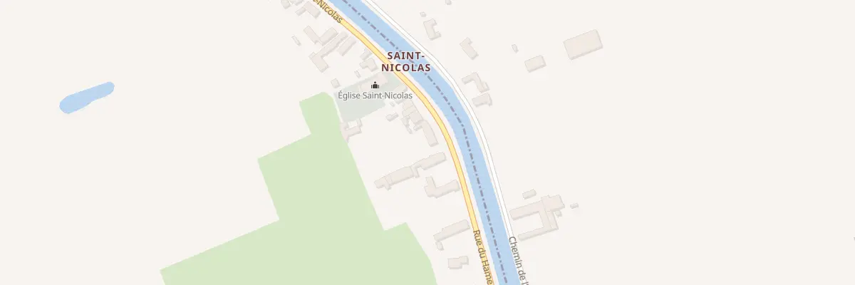 Plan du 544 Le Ham de St Nicolas à Sainte-Marie-Kerque