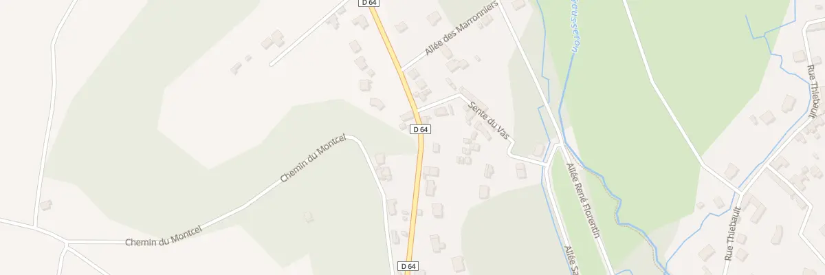 Plan du 43 Rue de Labbeville à Nesles-la-Vallée