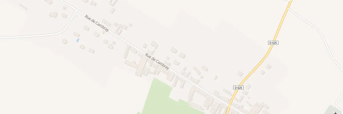 Plan du 9 Rue de Cambray à Maulers