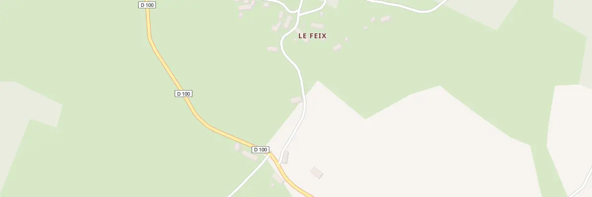 Plan du 18 Le Feix Haut à Combressol