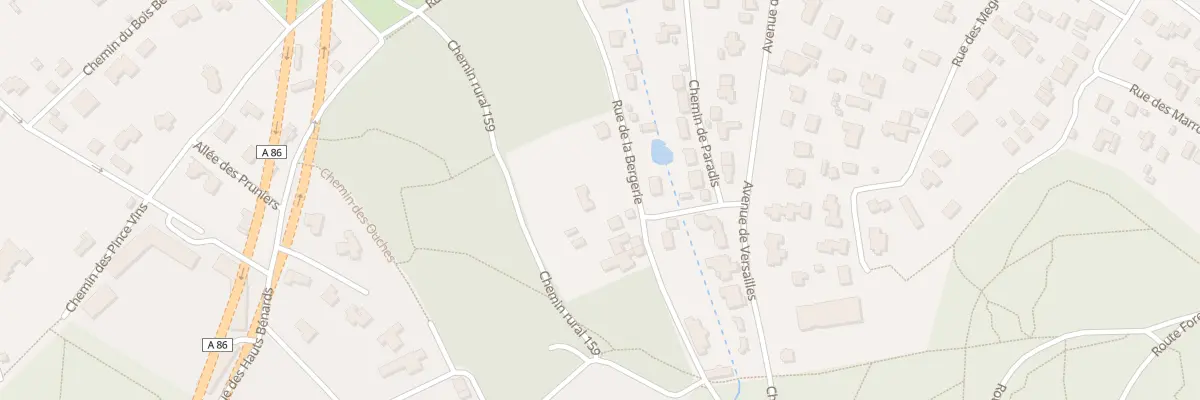 Plan du 22 Rue de la Bergerie à Rueil-Malmaison