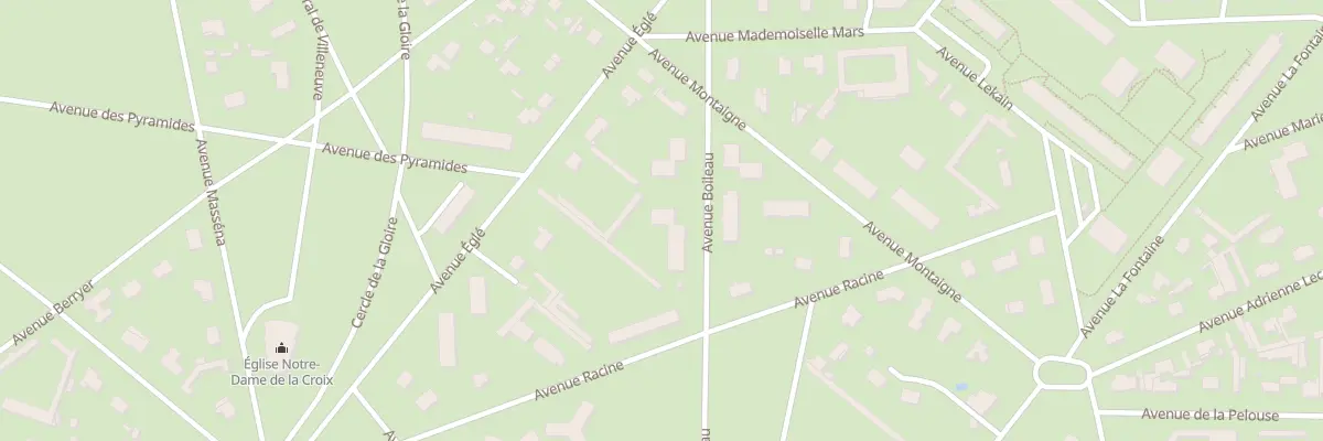 Plan du 3B Av Boileau à Maisons-Laffitte