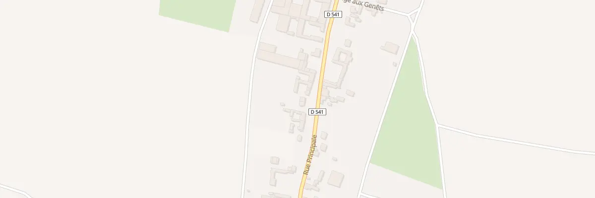 Plan du 28 Rue Principale à Doméliers