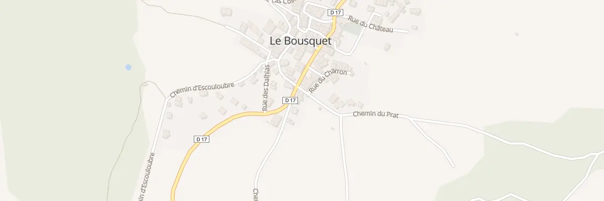 Plan du 5000 Rue de la Loubatière au Bousquet
