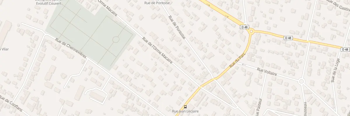 Plan du 24 Rue de l’Orme Macaire à Herblay-sur-Seine