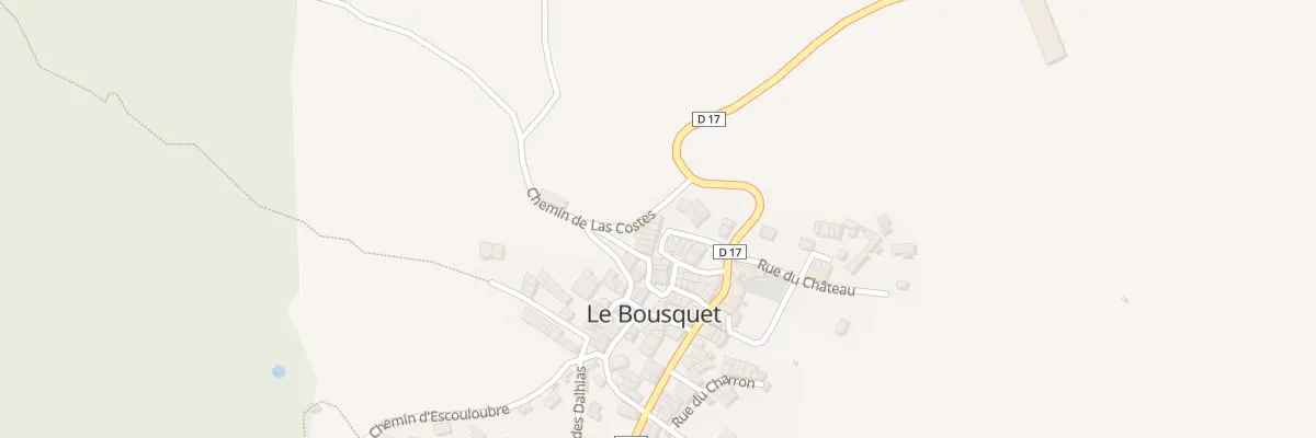 Plan du 91 Le Village au Bousquet