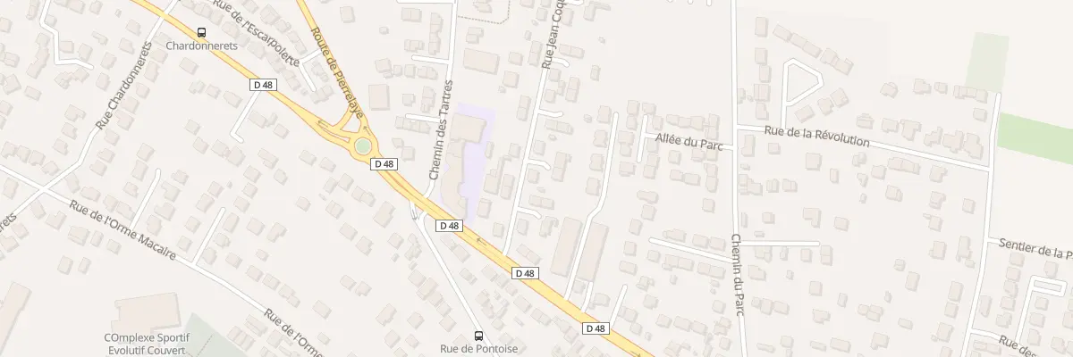 Plan du 10 Rue Jean Coquelin à Herblay-sur-Seine