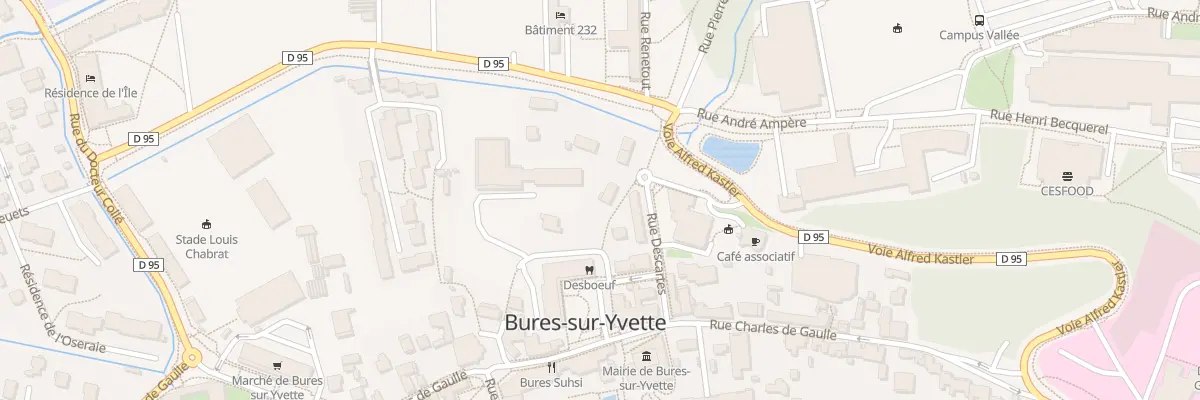 Plan du 3 Rue Fontaine St Mathieu à Bures-sur-Yvette