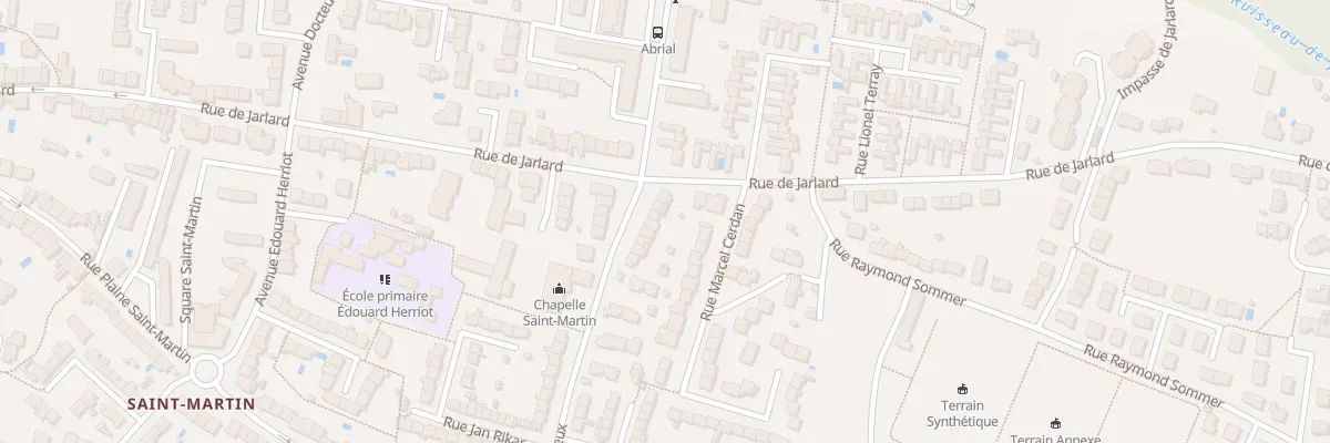 Plan du 45 Rue Jean Rieux à Albi